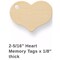 Kitcheniva 175 Pcs Wood Heart Tags Wedding Favor Tags Wood Heart Gift Tag Crafts